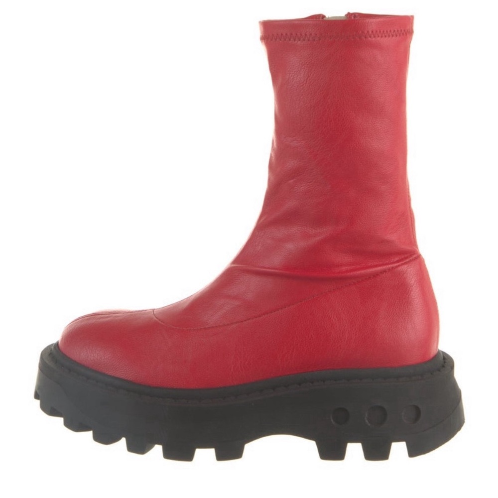 Simon Miller * new in box * vegan leather red boots*size 6